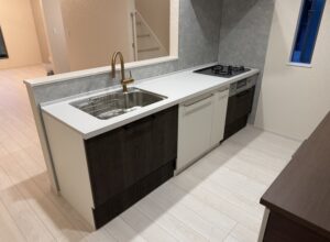 建売キッチン部分リノベーション